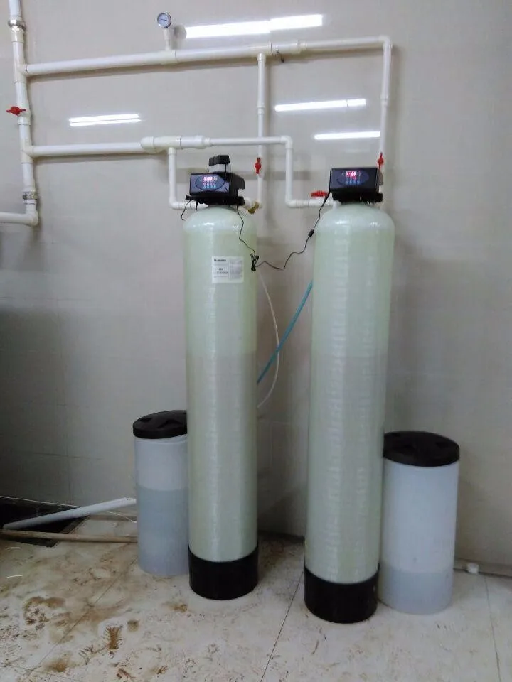 softener water regeneration resin tank fiberglass exchange plant cation equipment