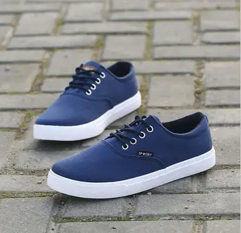 canvas running shoes
