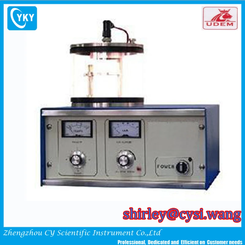 Mini Compact Single Target Plasma Sputtering Coater For Metal And Sem ...