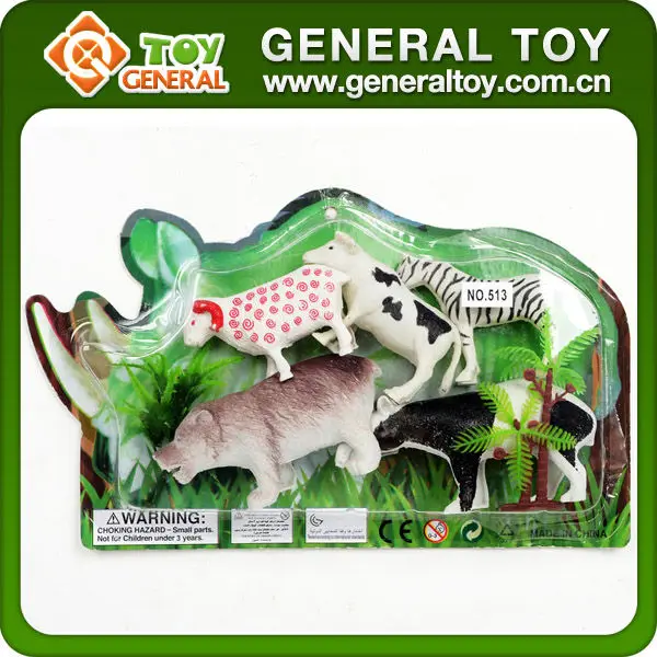 plastic jungle animals toys