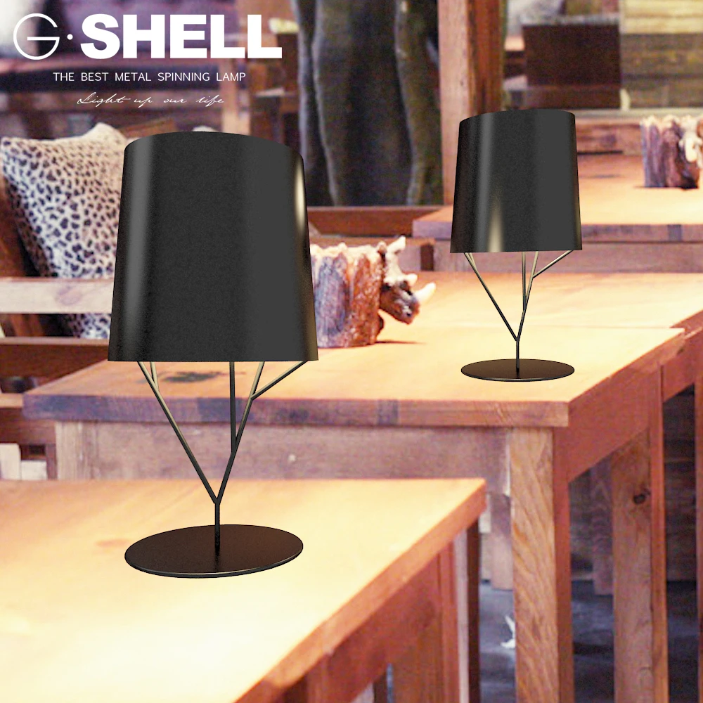 Un Arbre Conception Noir Lampe de Table Ikea Lave LampesLampes de table & lampes de lectureID