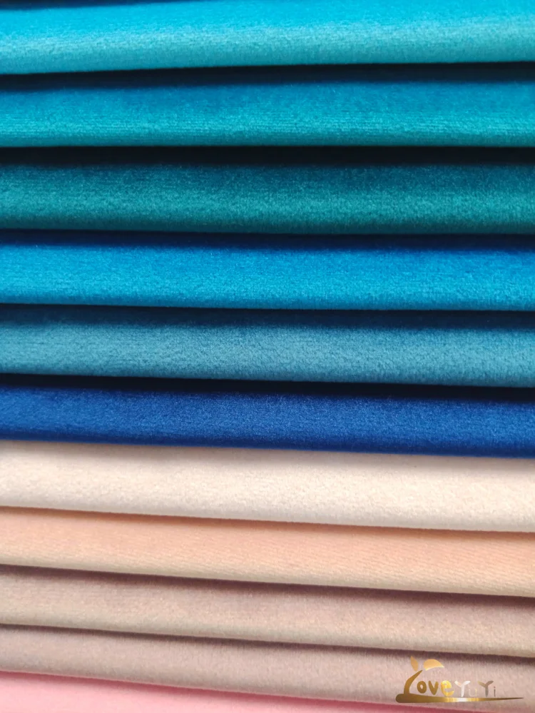 factory silk velvet fabric