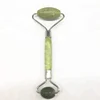 Wholesale Natural Pure Jade Double Roll facial massager roller