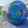 Colorful zorb water roller, PVC inflatable rolling tube for kids D1002-69A
