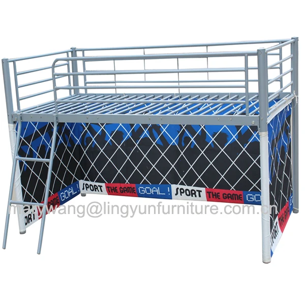 Metal Mid Sleeper Cabin Bunk Bed With 