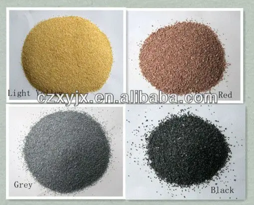 Black Natural Color Sand - Buy Colored Sand For App/sbs,Natural ...