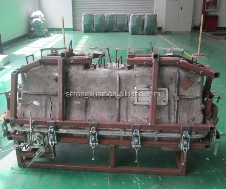 
Aluminum Rotational Mold For Plastic Barrier 