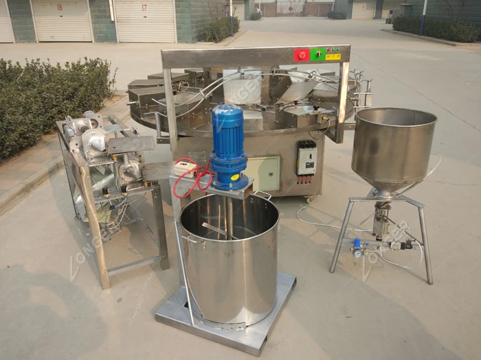 Commercial Used Pizzelle Machine Rolled Sugar Ice Cream Cone Moulding Machine