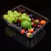 Blister packaging clear plastic clamshell food containers for blueberry cherry strawberry