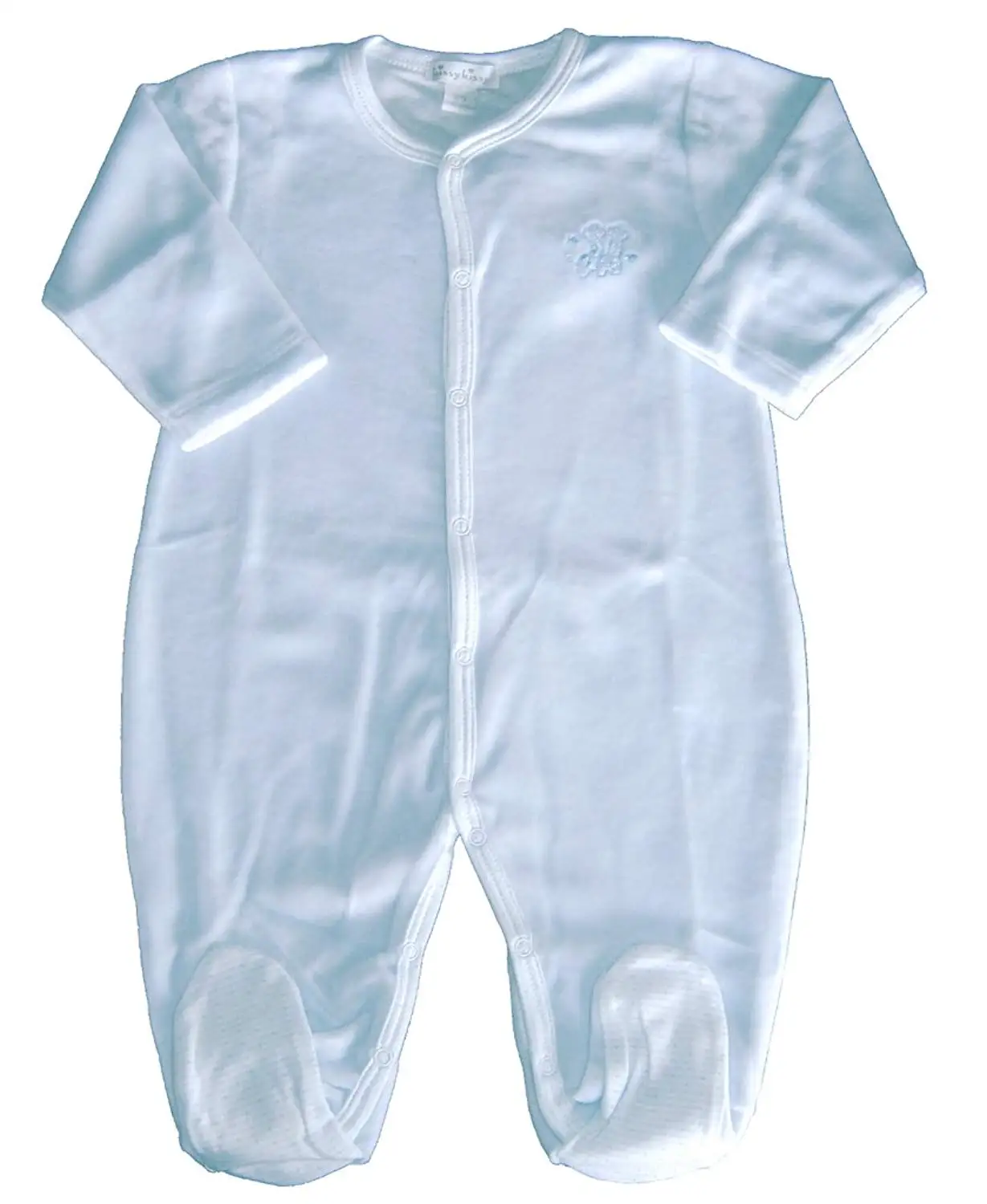 Mayoral Adorable Red Velour Embroidered Bedtime Bear Footie Sleeper