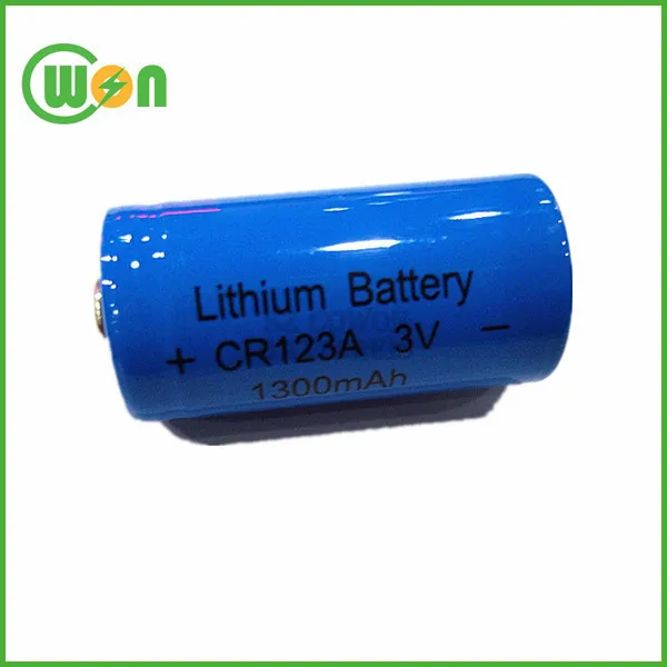 3v Lithium Battery Cr123a Cr17335 Lithium Battery 1300mah 1500mah