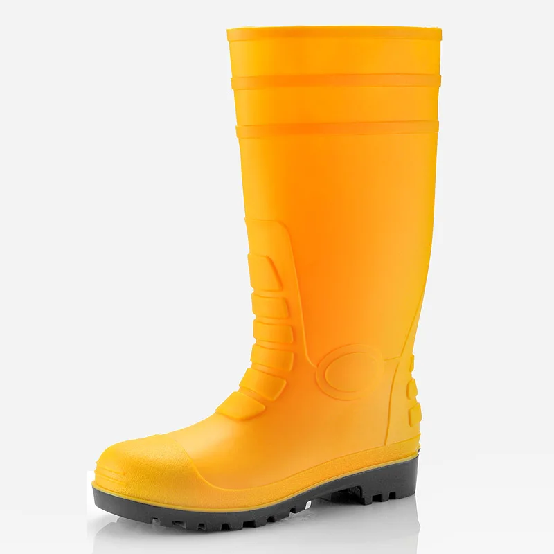 Steel Toe Yellow Pvc Bootsrain Boots Moldedpvc Safety Boot S5 Buy Rain Bootspvc Boots S5 0232