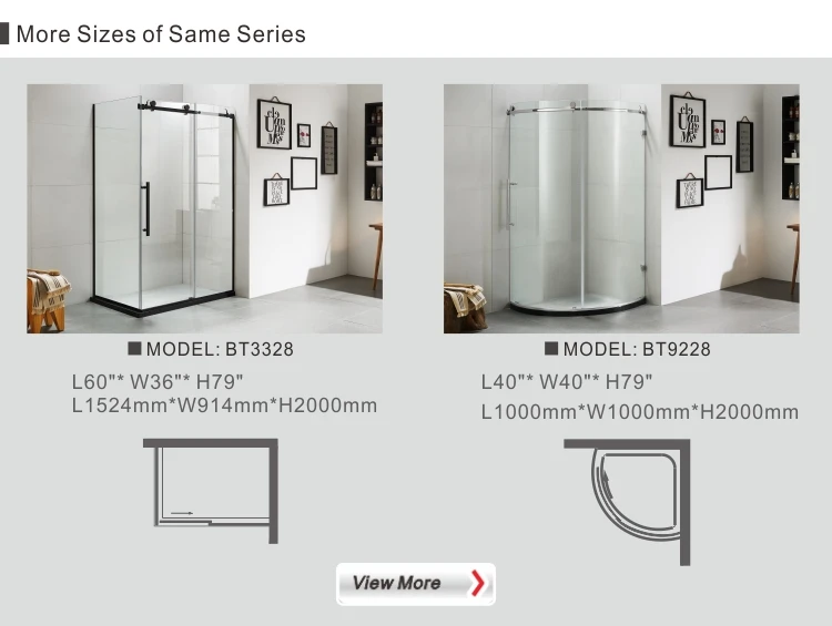 8mm Tempered Glass Sliding Shower Doors Extension Buy Extension