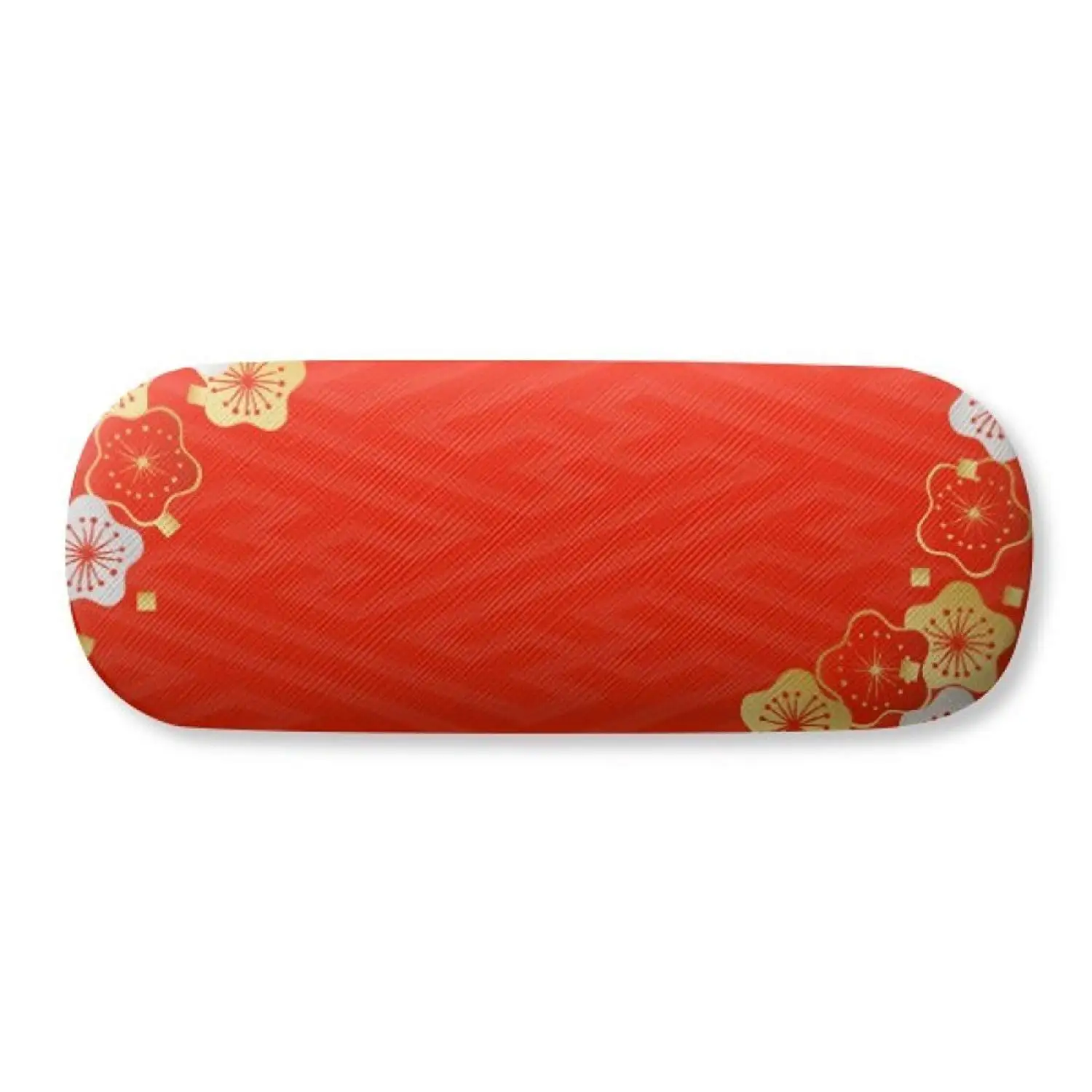 Ukiyo-e Wing Carp Bird Japan Glasses Case Eyeglasses Clam Shell Holder Storage Box
