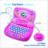 color screen kids laptops multifunctional mini computers of toy for children to study and amuse