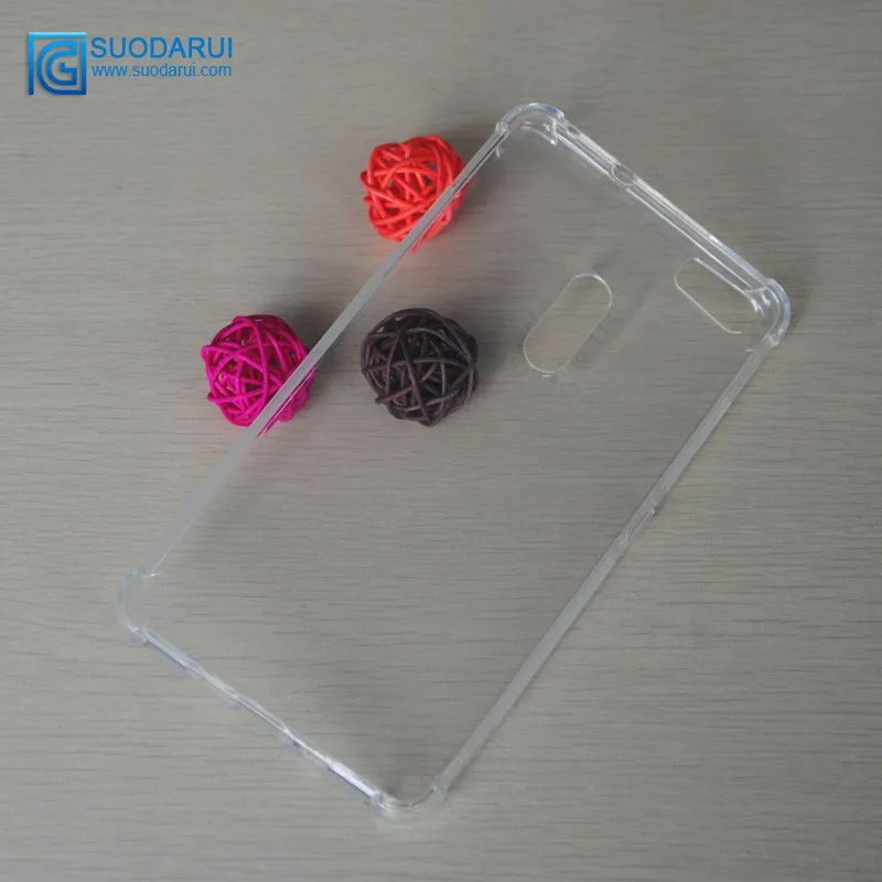 Mobile Phone TPU Case For Asus Zenfone 3 Ultra 6.8 ZU680KL Transparent corners thickened Drop resistance Gel Soft Silicon Case