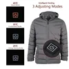 High Quality Electric Warming Coat Heated Clothing 5V USB Electric Heated Warm Men Coat Comfortable Heating Jacket for Winter