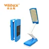 fashion design 36 smd led light foldable study lamp with solar panel