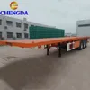 40ft 3 axle flatbed semi trailer for sale