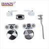 bathroom sliding hanging roller, glass door sliding folding system,interior frameless shower room glass sliding wheel