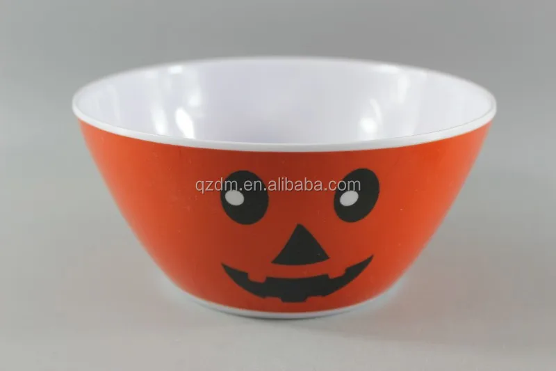 Hallowmas Day Melamine Salad bowl for Pumpkin Print