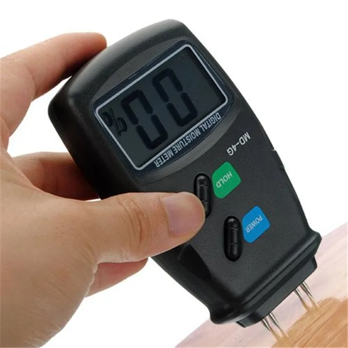 2017 New Arrival Lcd Display Digital Moisture Meter Hay Moisture Tester