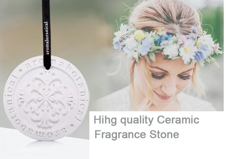 Aroma Ceramic Stone,Essential Oil Ceramic Disc For Car