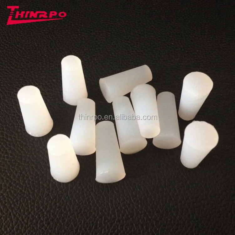 Custom Small Size Prevent Slippery Curtain Rod Rubber End Caps For