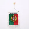 Promotional Portugal Flag Hanging mini flag for Car Window or Rearview Mirror
