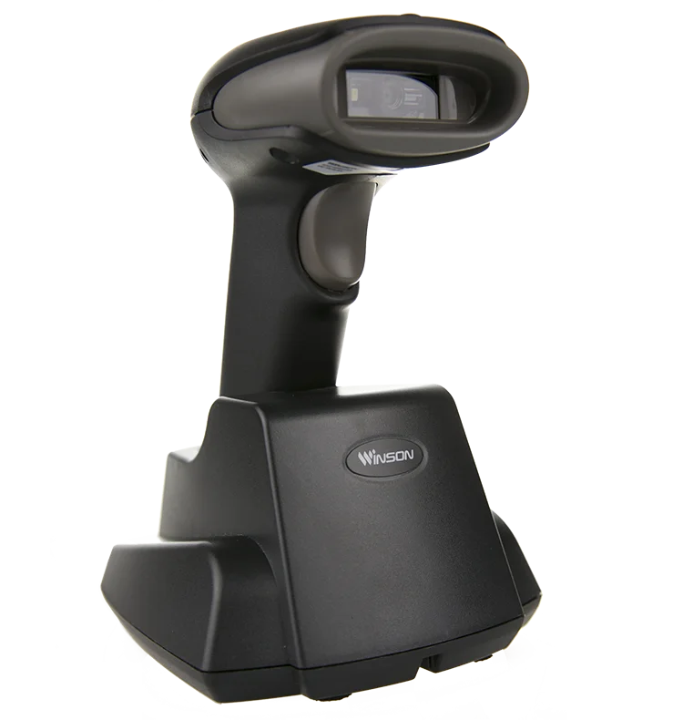 Wireless Barcode Reader / Mobile Pos Handheld 2d Rs232 Barcode Scanner