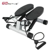 GoActive Fitness Exercise Mini Twist Stepper Stair Stepper Step Machine with Resistance Bands