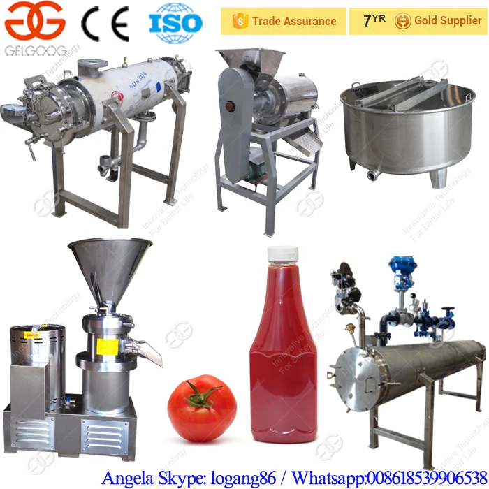 Factory Best Price Ketchup Processing Machine Tomato Paste Machine