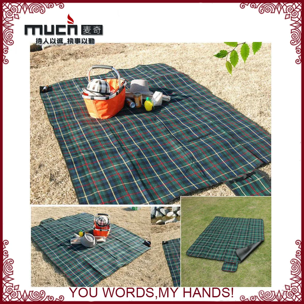 rubber backed picnic rug