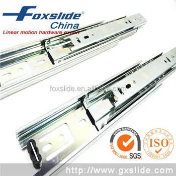 3 Fold 200mm 800mm Telescopic Metal Useful Common Bearing Drawer