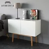 Multifunction White Painting Modern Wooden Cabinet