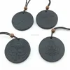 Best selling japan technology quantum energy pendant lava stone