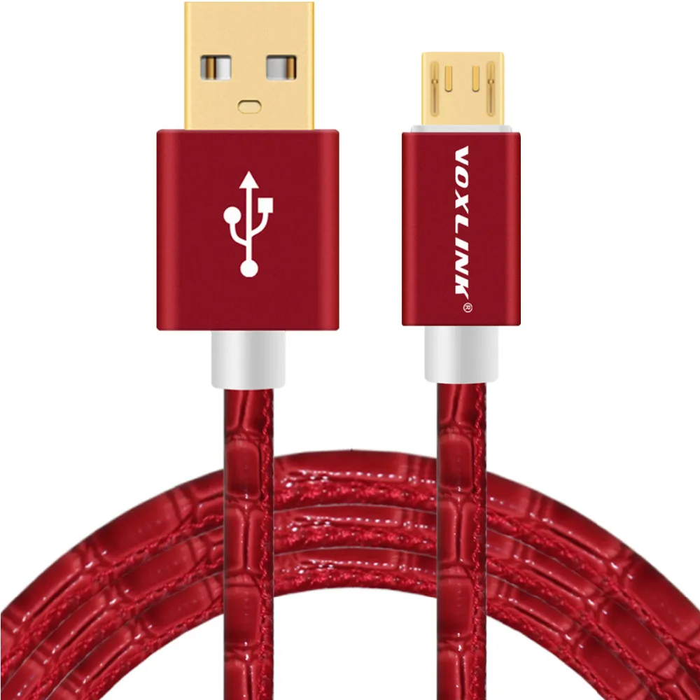 Voxlink Fast Charging 5v 1a Gold Plated 1m Crocodile Usb Typc C Charger