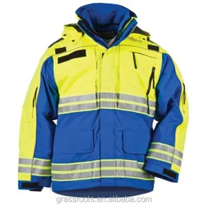 Factory custom winter windproof jacket reflective stripe uniform new design warm Jacket high quality 2 pcs workwear Factory custom winter windproof jacket reflective stripe uniform new design warm Jacket high quality 2 pcs workwear