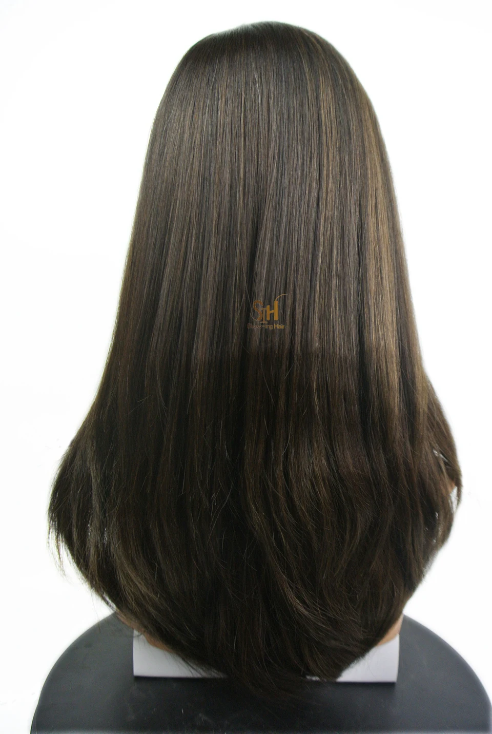 Straight Long Light Ash Brown Human Hair Jewish Wigs Buy Jewish Wig