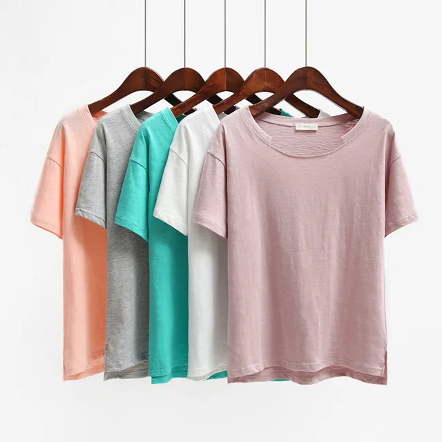 cute solid color shirts