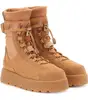 New women's shoes in the boots suede sponge cake stitching personality tide boots combat boots