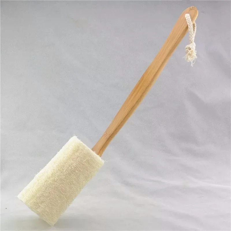Loofah Sponge With Wooden Handle Buy Bamboo Loofah Sponge,Cleaning