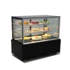 Supermarket air cooling Counter top cake display refrigerator chiller