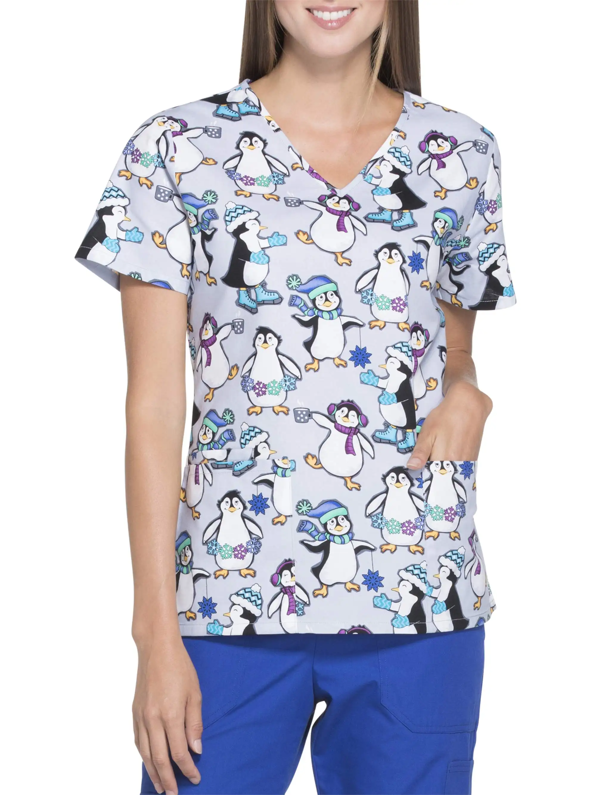 Cheap Modern Hospital Workwear Women Print Style Nurse Uniform Buy