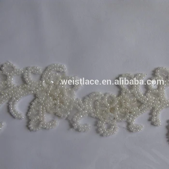 beaded lace trim