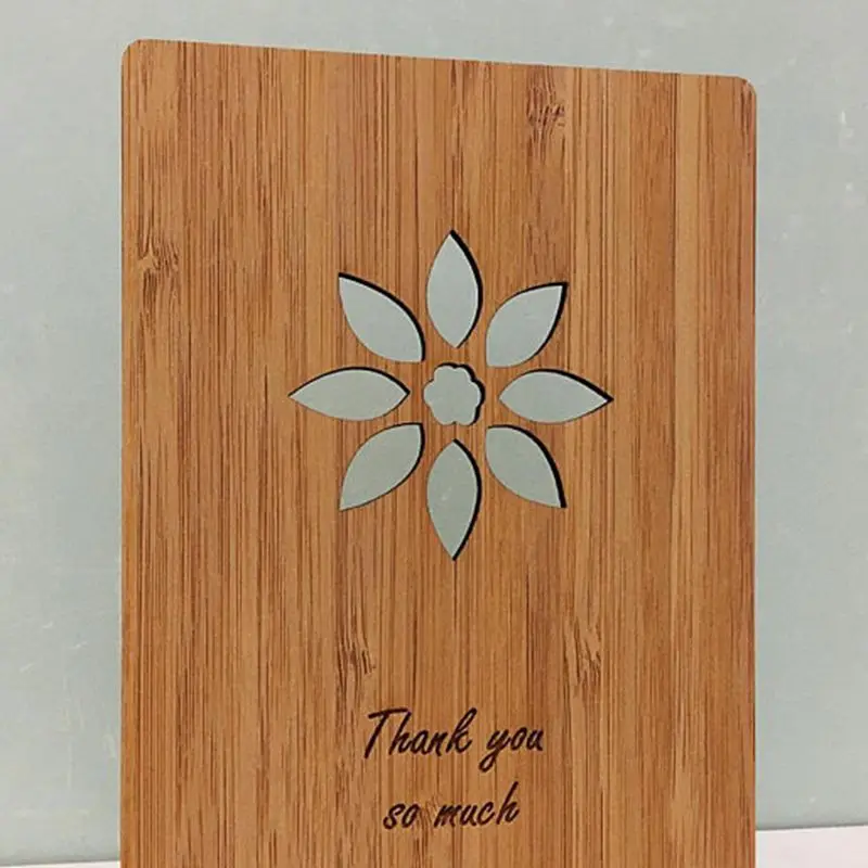   laser cut Personlised Engraved wooden wedding invitation card  wood ornaments
