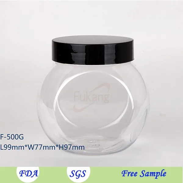 Clear Round Plastic Container 500ml Ball Shape Plastic Container Buy