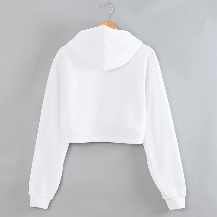 Blank Crop Top Hoodie Ready Goods. Drop Shipping. No Minimum Quantity ...