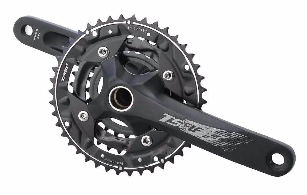 Mtb Bike Bicycle Driveline Crankset With Hollow Tech Az6ts326 Buy
