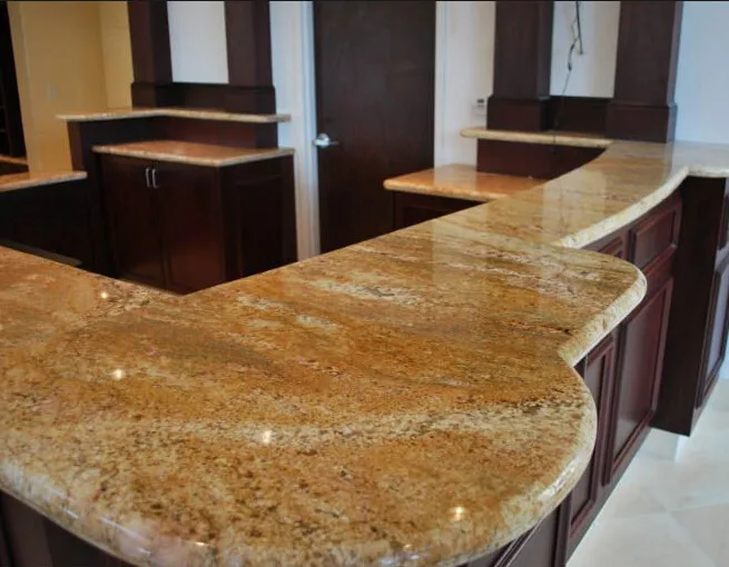 2017 New Imperial Gold Granite For Qall Floor Lowes Granite